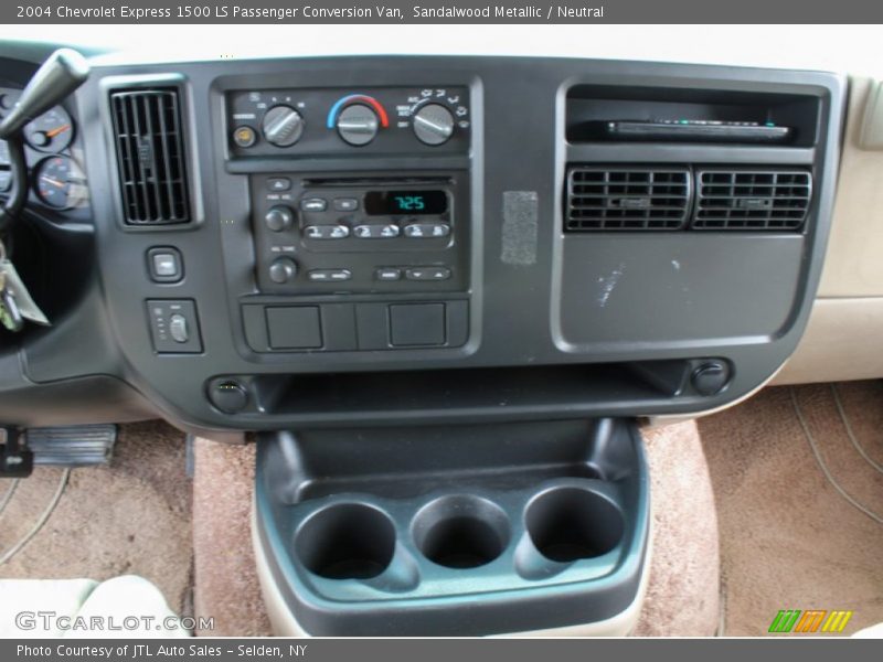 Sandalwood Metallic / Neutral 2004 Chevrolet Express 1500 LS Passenger Conversion Van