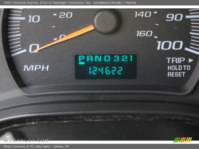 Sandalwood Metallic / Neutral 2004 Chevrolet Express 1500 LS Passenger Conversion Van