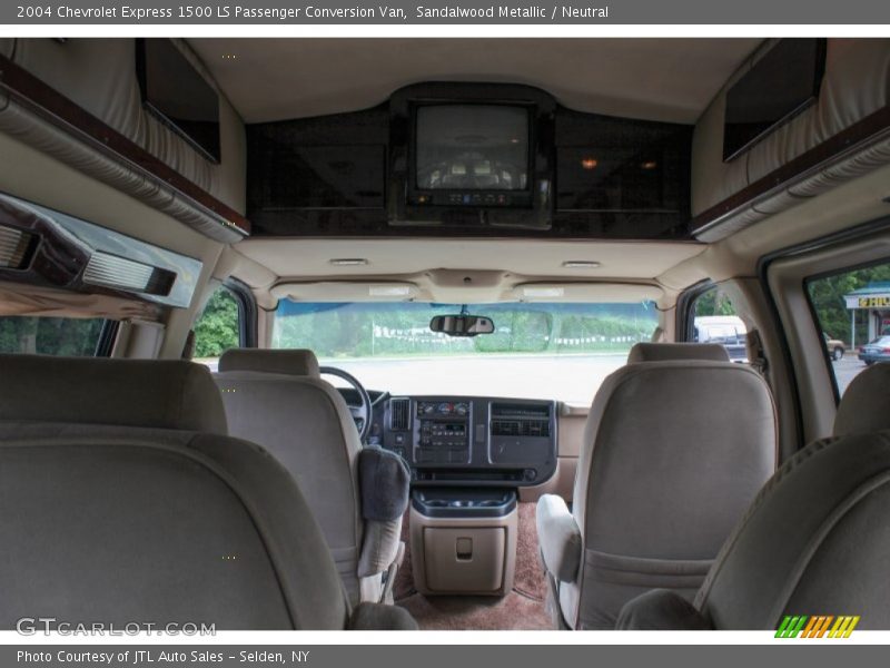 Sandalwood Metallic / Neutral 2004 Chevrolet Express 1500 LS Passenger Conversion Van