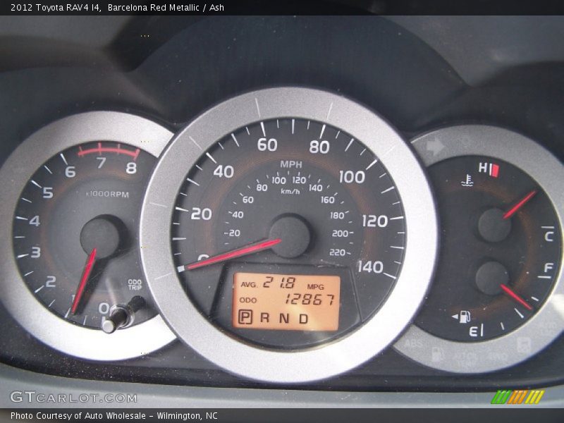 Barcelona Red Metallic / Ash 2012 Toyota RAV4 I4