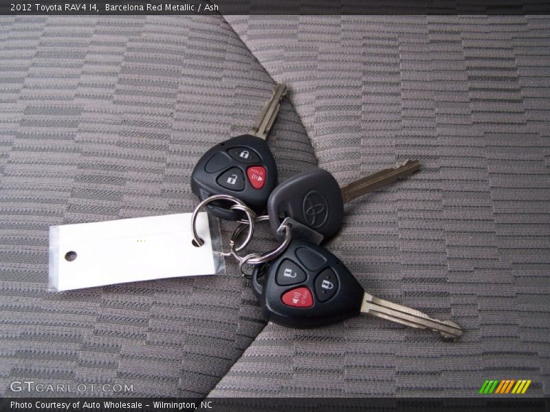 Barcelona Red Metallic / Ash 2012 Toyota RAV4 I4