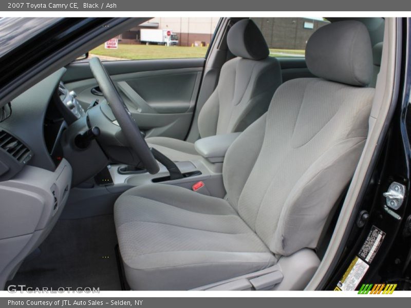 Front Seat of 2007 Camry CE