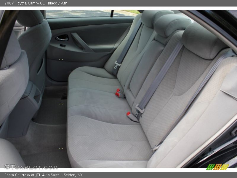 Rear Seat of 2007 Camry CE