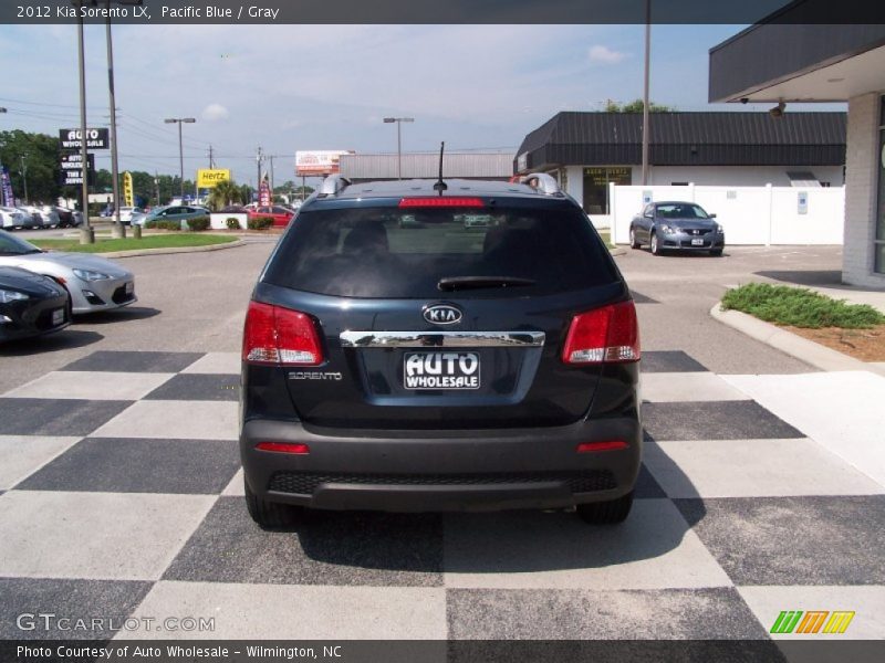 Pacific Blue / Gray 2012 Kia Sorento LX