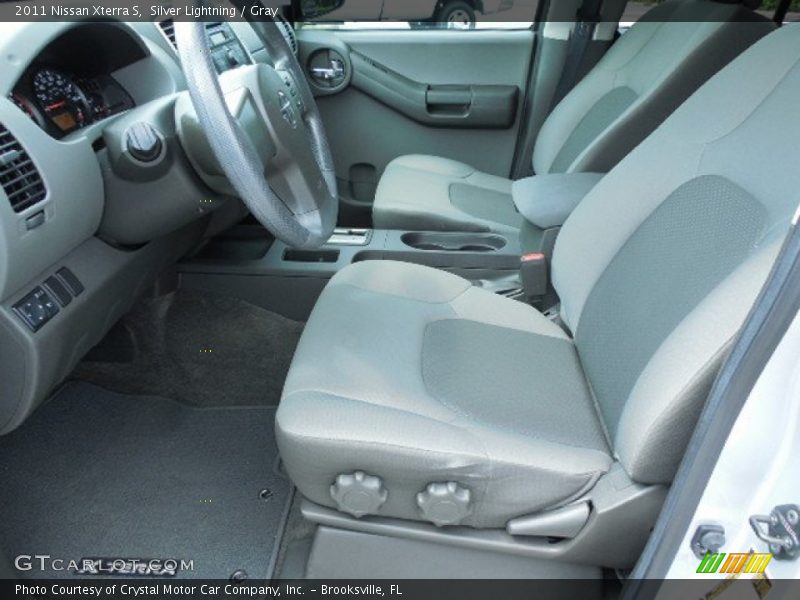 Silver Lightning / Gray 2011 Nissan Xterra S