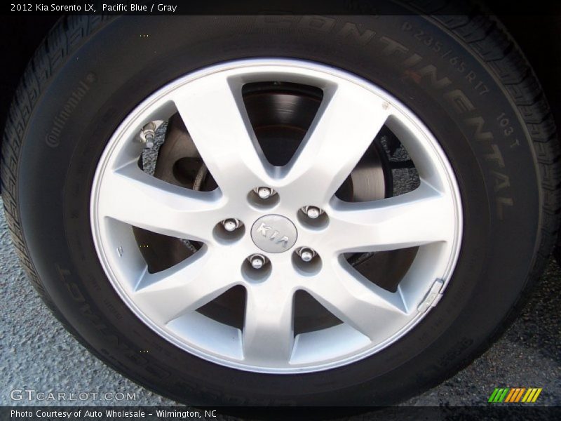 Pacific Blue / Gray 2012 Kia Sorento LX