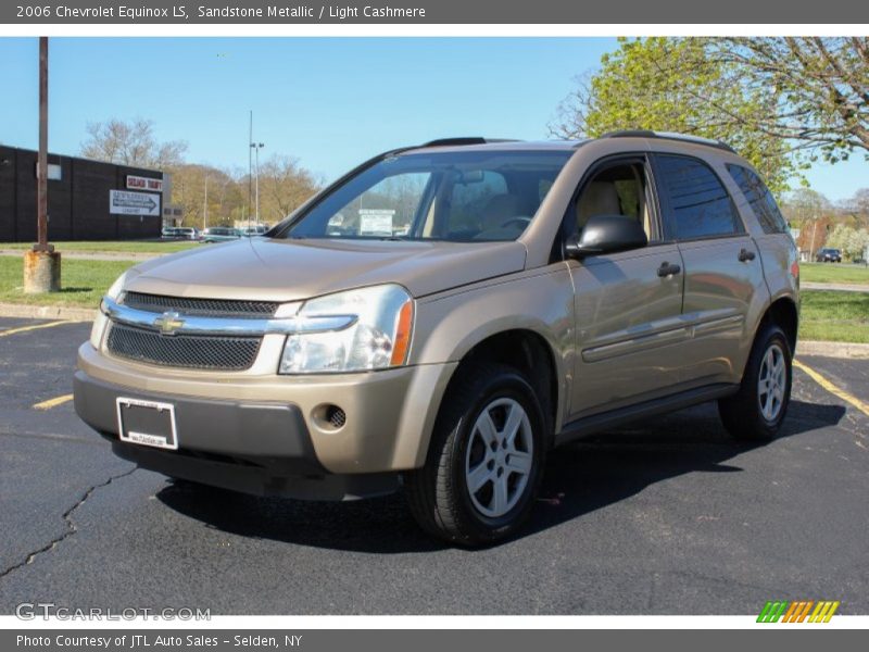Sandstone Metallic / Light Cashmere 2006 Chevrolet Equinox LS