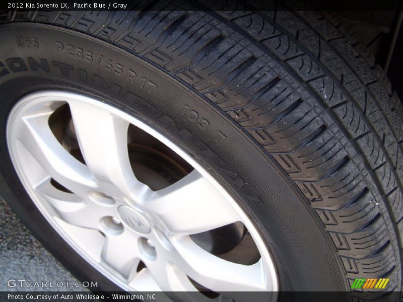 Pacific Blue / Gray 2012 Kia Sorento LX