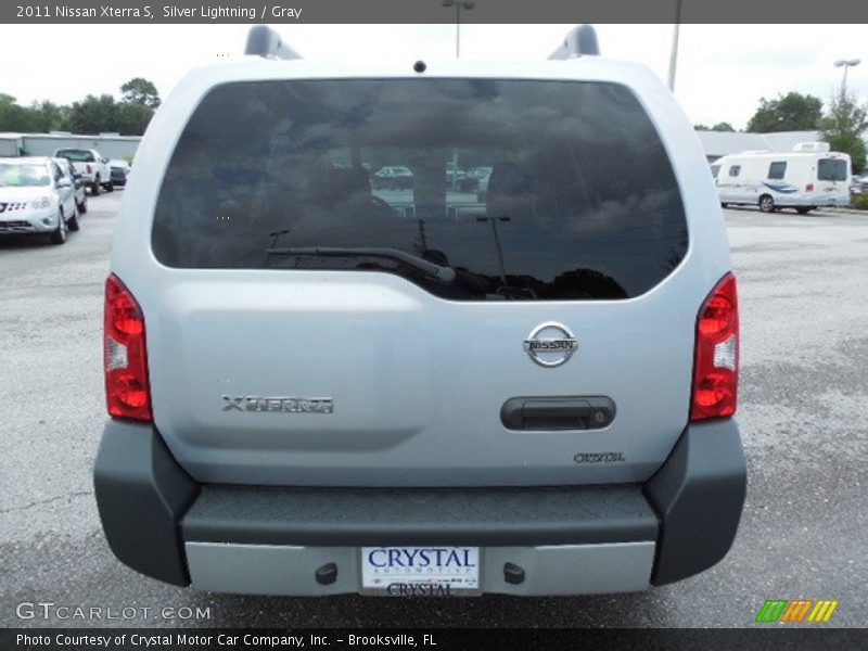 Silver Lightning / Gray 2011 Nissan Xterra S