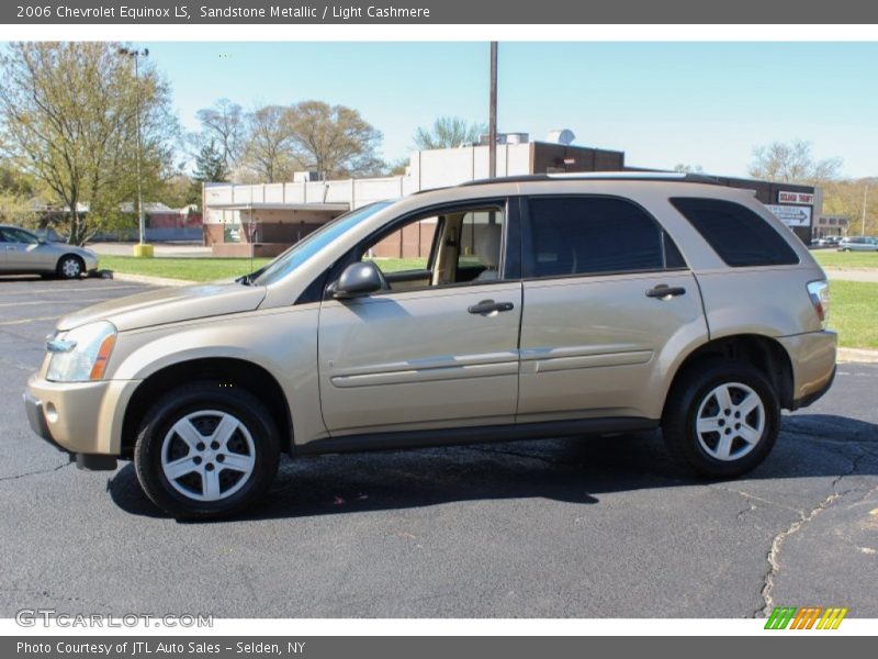 Sandstone Metallic / Light Cashmere 2006 Chevrolet Equinox LS