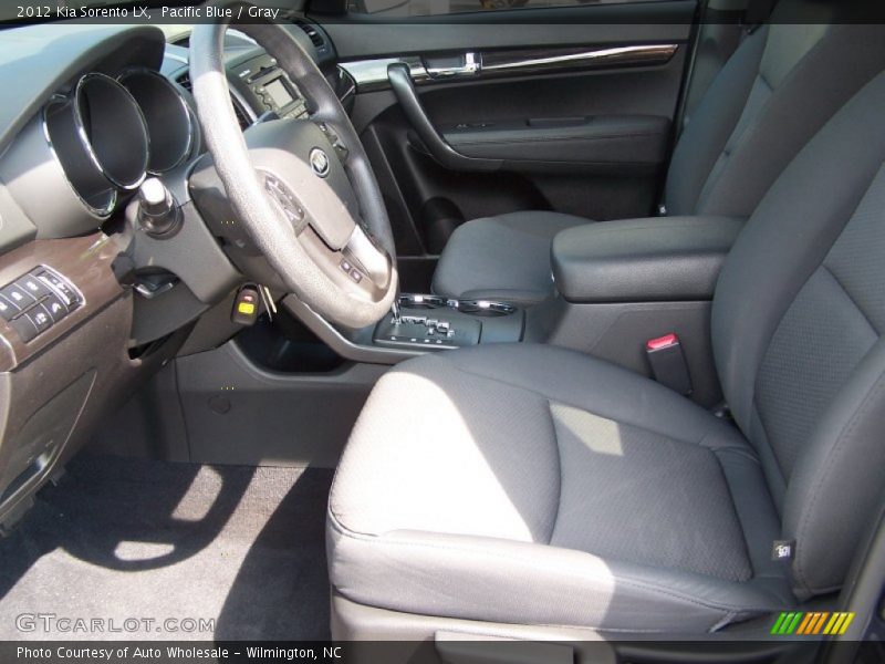 Pacific Blue / Gray 2012 Kia Sorento LX