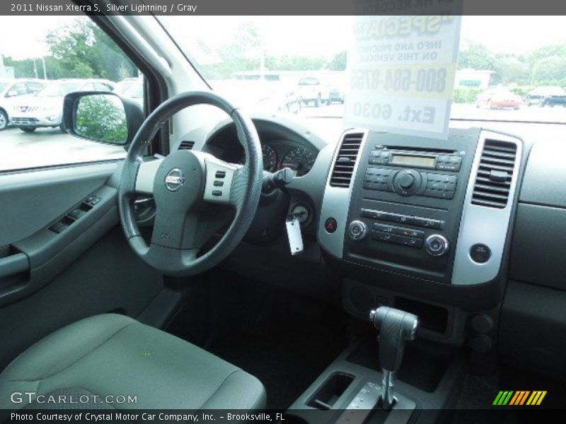 Silver Lightning / Gray 2011 Nissan Xterra S