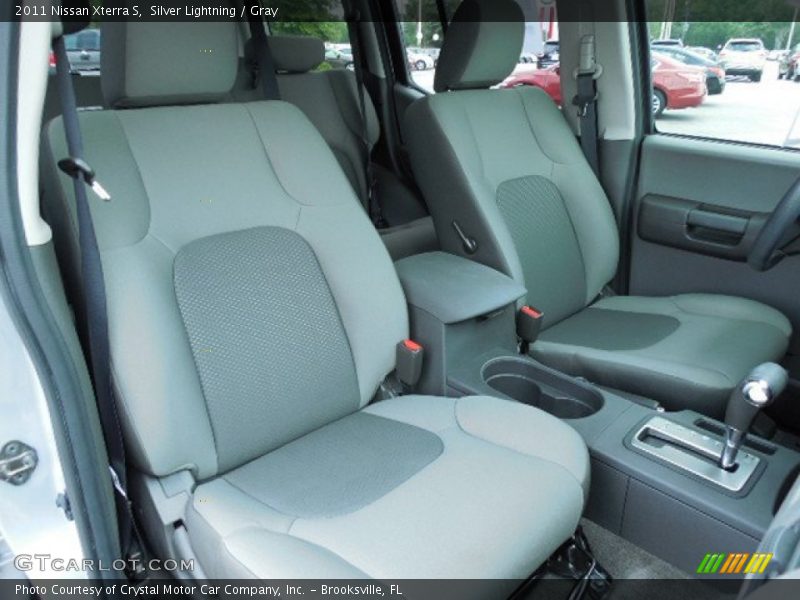 Silver Lightning / Gray 2011 Nissan Xterra S