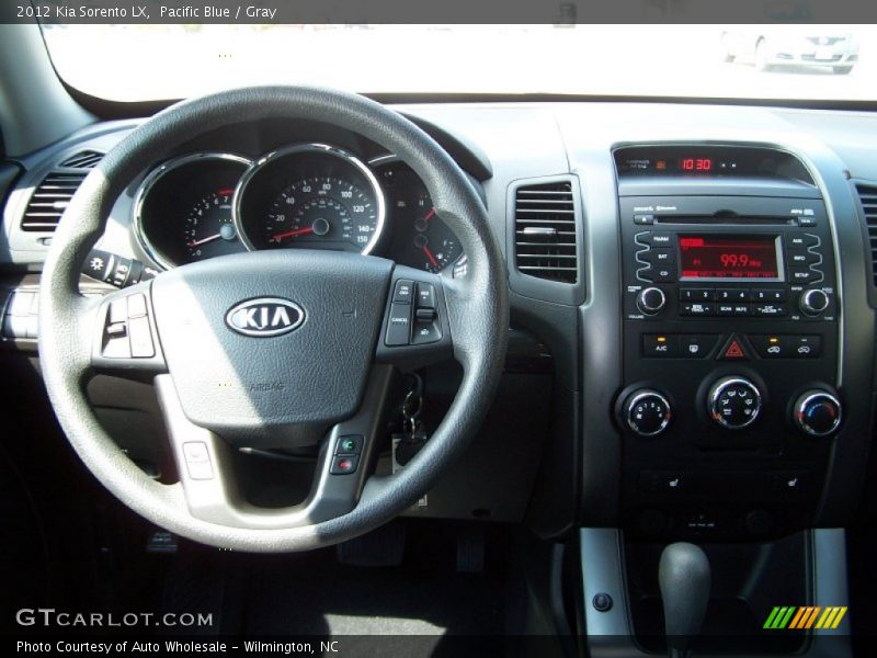 Pacific Blue / Gray 2012 Kia Sorento LX