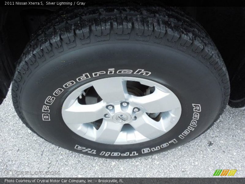 Silver Lightning / Gray 2011 Nissan Xterra S