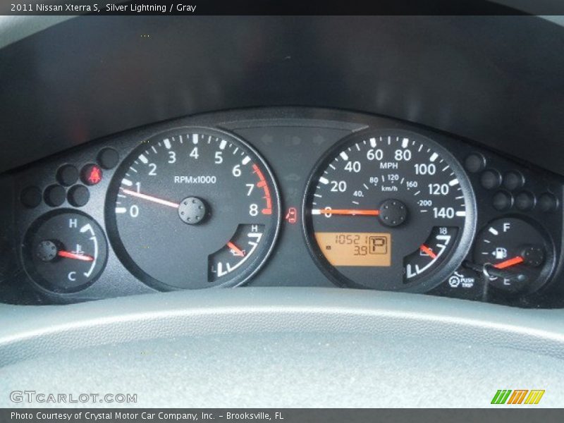 Silver Lightning / Gray 2011 Nissan Xterra S