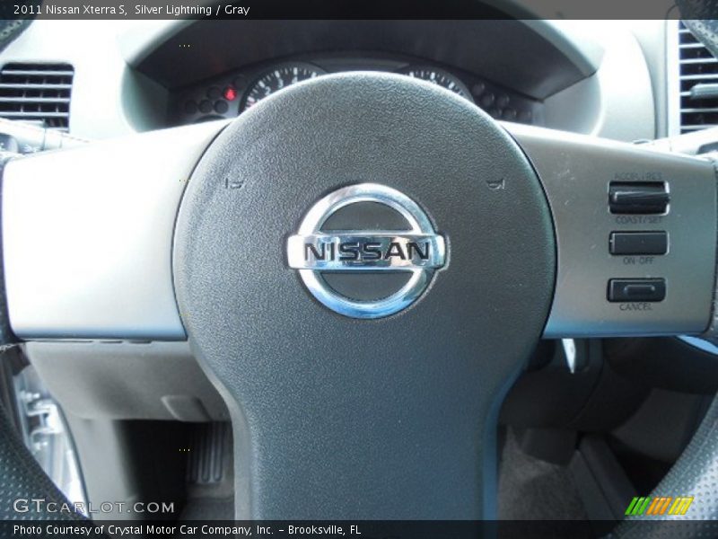 Silver Lightning / Gray 2011 Nissan Xterra S