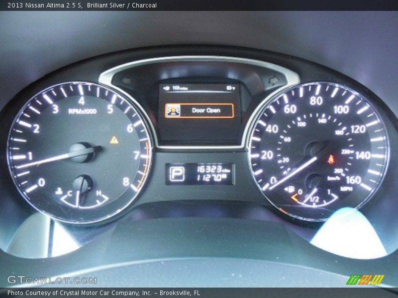 Brilliant Silver / Charcoal 2013 Nissan Altima 2.5 S