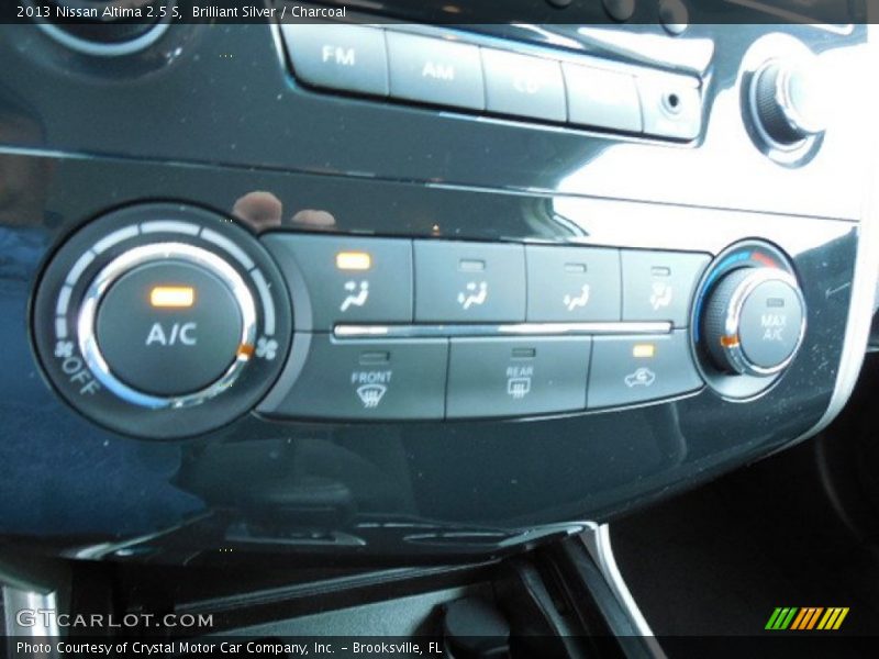 Brilliant Silver / Charcoal 2013 Nissan Altima 2.5 S