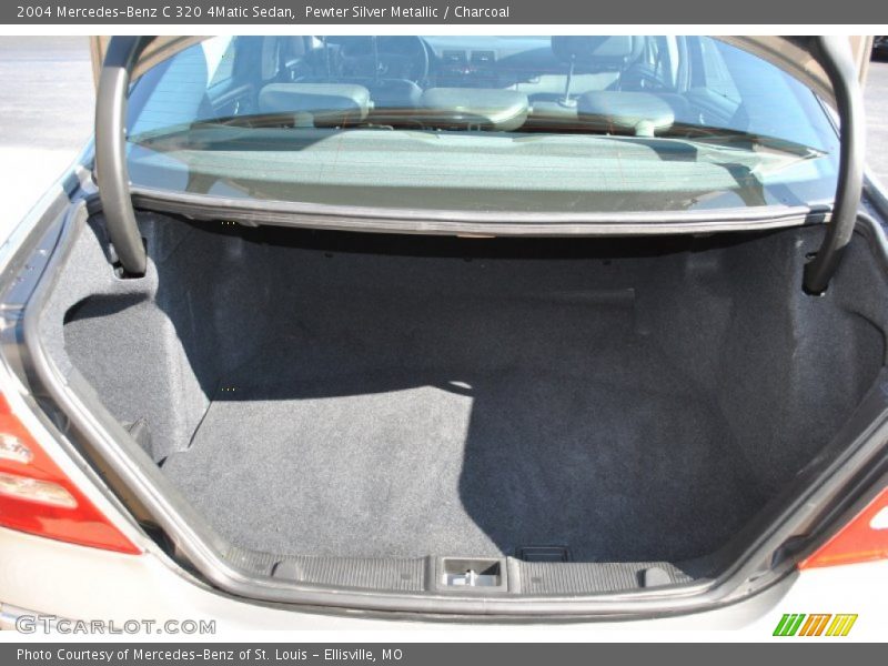 Pewter Silver Metallic / Charcoal 2004 Mercedes-Benz C 320 4Matic Sedan