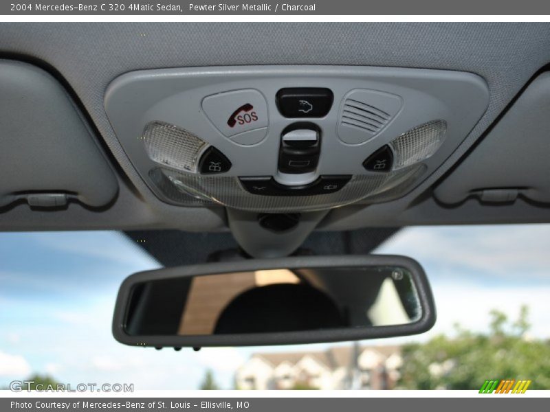 Pewter Silver Metallic / Charcoal 2004 Mercedes-Benz C 320 4Matic Sedan