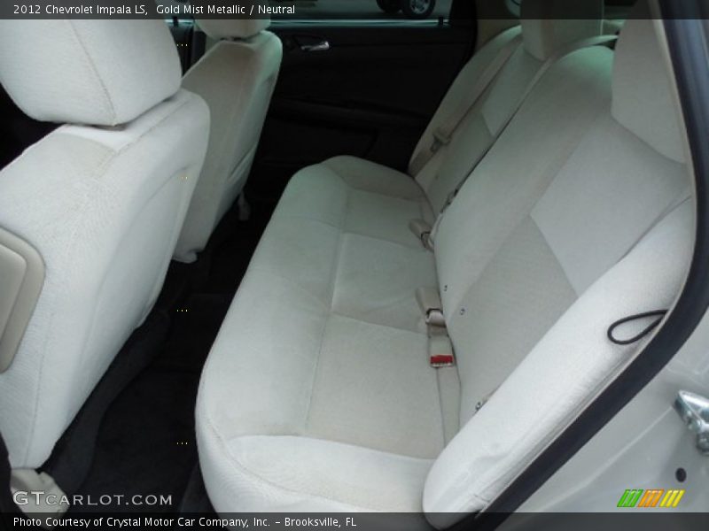 Gold Mist Metallic / Neutral 2012 Chevrolet Impala LS