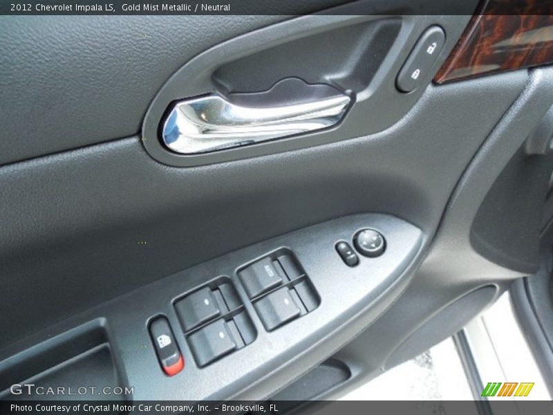 Gold Mist Metallic / Neutral 2012 Chevrolet Impala LS