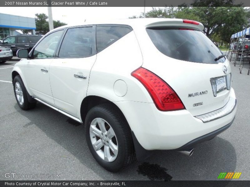 Glacier Pearl White / Cafe Latte 2007 Nissan Murano SL