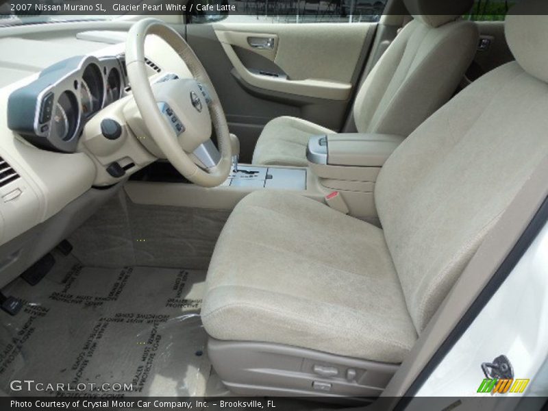 Glacier Pearl White / Cafe Latte 2007 Nissan Murano SL