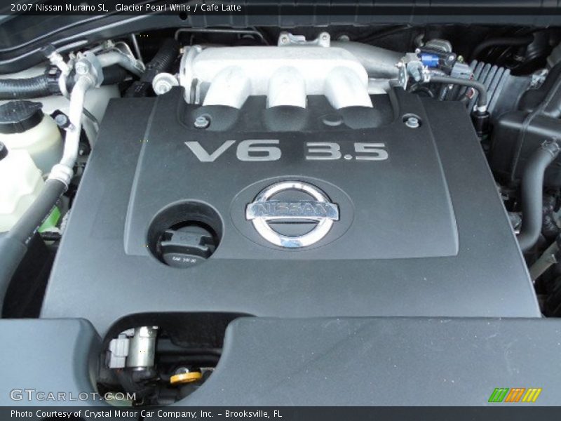 Glacier Pearl White / Cafe Latte 2007 Nissan Murano SL