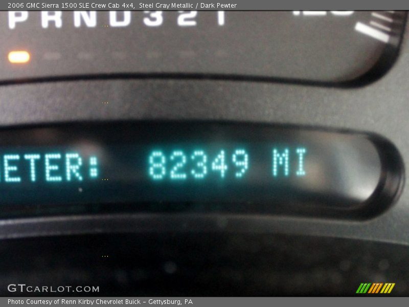 Steel Gray Metallic / Dark Pewter 2006 GMC Sierra 1500 SLE Crew Cab 4x4