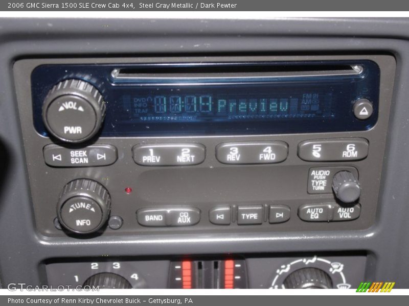 Steel Gray Metallic / Dark Pewter 2006 GMC Sierra 1500 SLE Crew Cab 4x4
