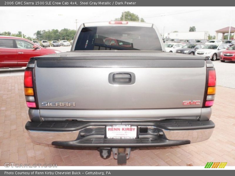 Steel Gray Metallic / Dark Pewter 2006 GMC Sierra 1500 SLE Crew Cab 4x4