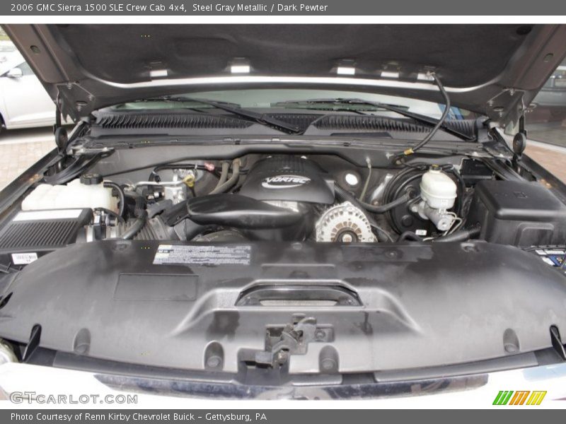 Steel Gray Metallic / Dark Pewter 2006 GMC Sierra 1500 SLE Crew Cab 4x4
