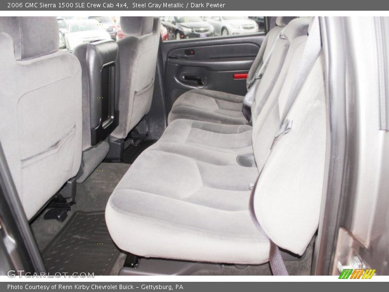 Steel Gray Metallic / Dark Pewter 2006 GMC Sierra 1500 SLE Crew Cab 4x4
