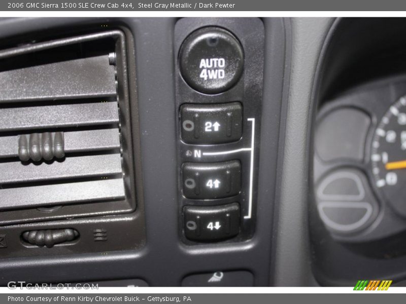Steel Gray Metallic / Dark Pewter 2006 GMC Sierra 1500 SLE Crew Cab 4x4