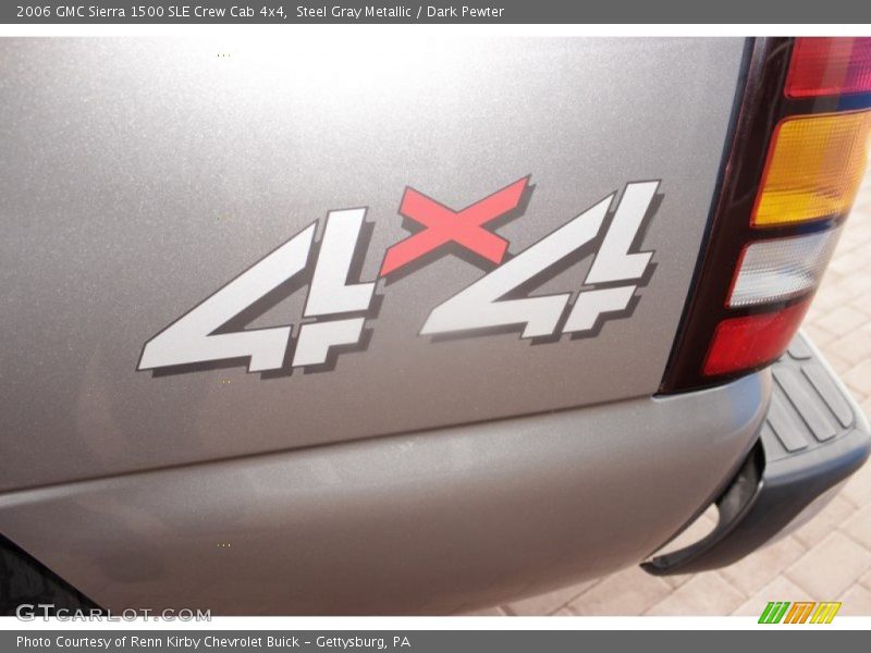 Steel Gray Metallic / Dark Pewter 2006 GMC Sierra 1500 SLE Crew Cab 4x4