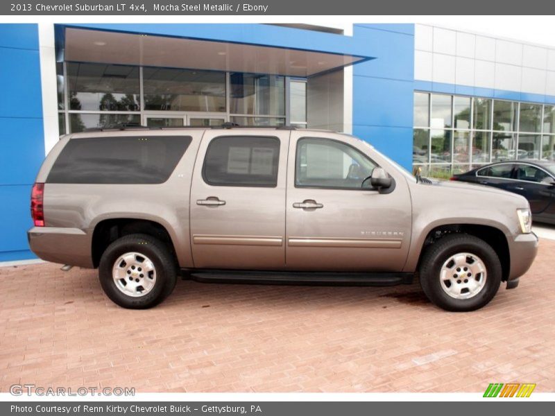 Mocha Steel Metallic / Ebony 2013 Chevrolet Suburban LT 4x4