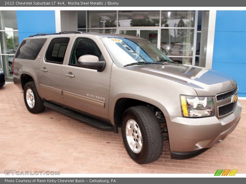 Mocha Steel Metallic / Ebony 2013 Chevrolet Suburban LT 4x4