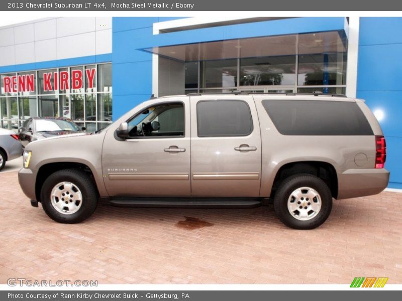 Mocha Steel Metallic / Ebony 2013 Chevrolet Suburban LT 4x4