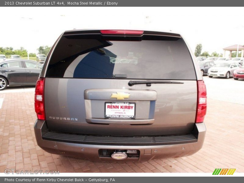 Mocha Steel Metallic / Ebony 2013 Chevrolet Suburban LT 4x4