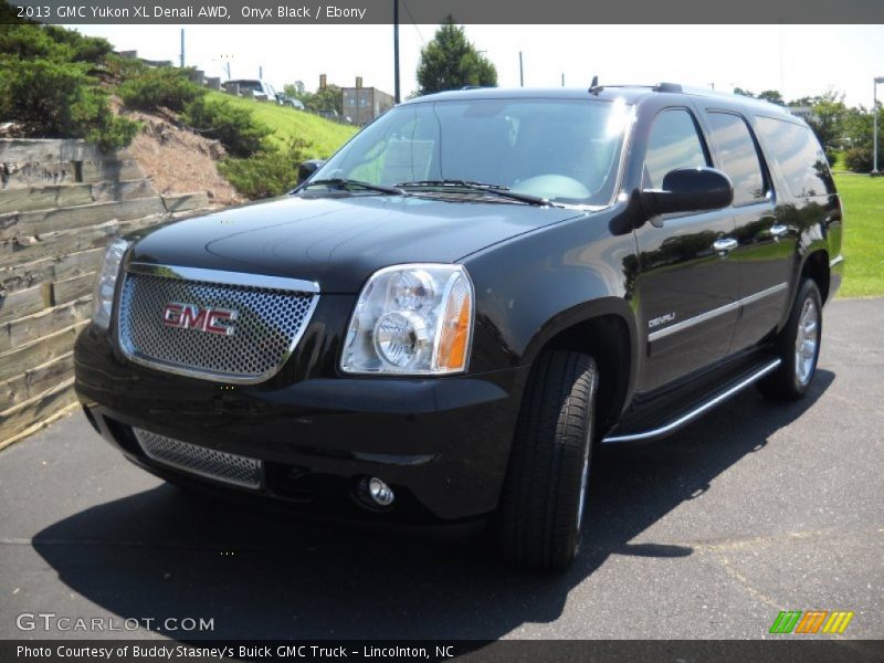 Onyx Black / Ebony 2013 GMC Yukon XL Denali AWD