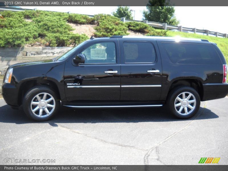 Onyx Black / Ebony 2013 GMC Yukon XL Denali AWD