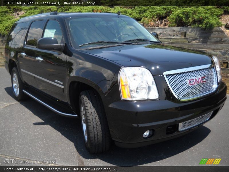 Onyx Black / Ebony 2013 GMC Yukon XL Denali AWD