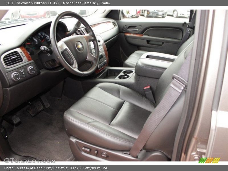 Mocha Steel Metallic / Ebony 2013 Chevrolet Suburban LT 4x4