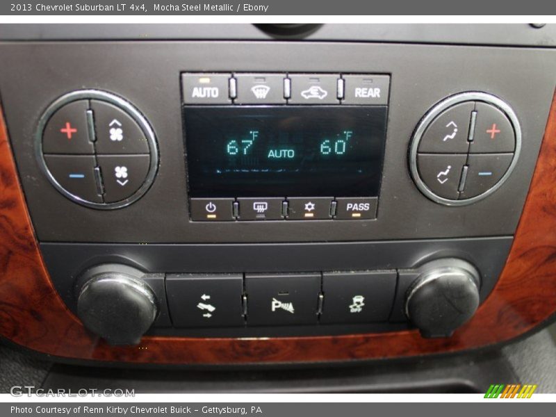 Mocha Steel Metallic / Ebony 2013 Chevrolet Suburban LT 4x4