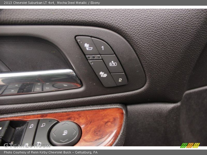 Mocha Steel Metallic / Ebony 2013 Chevrolet Suburban LT 4x4
