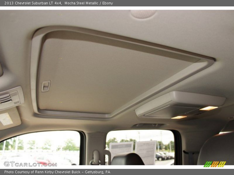 Mocha Steel Metallic / Ebony 2013 Chevrolet Suburban LT 4x4