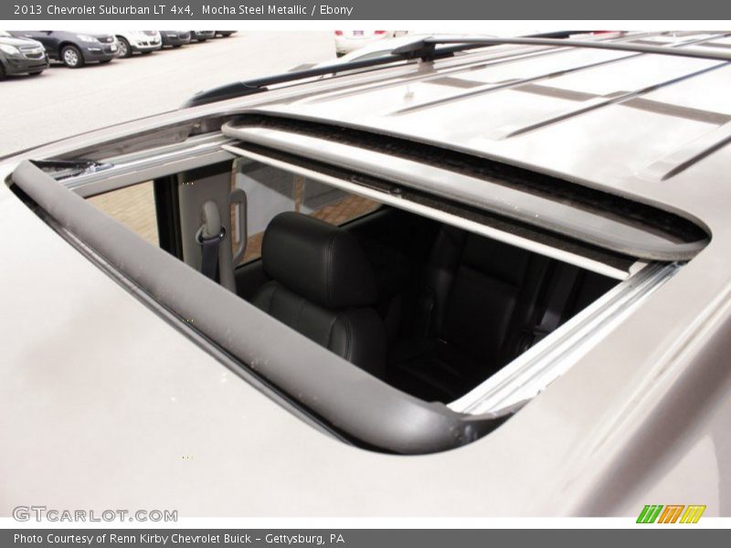 Mocha Steel Metallic / Ebony 2013 Chevrolet Suburban LT 4x4