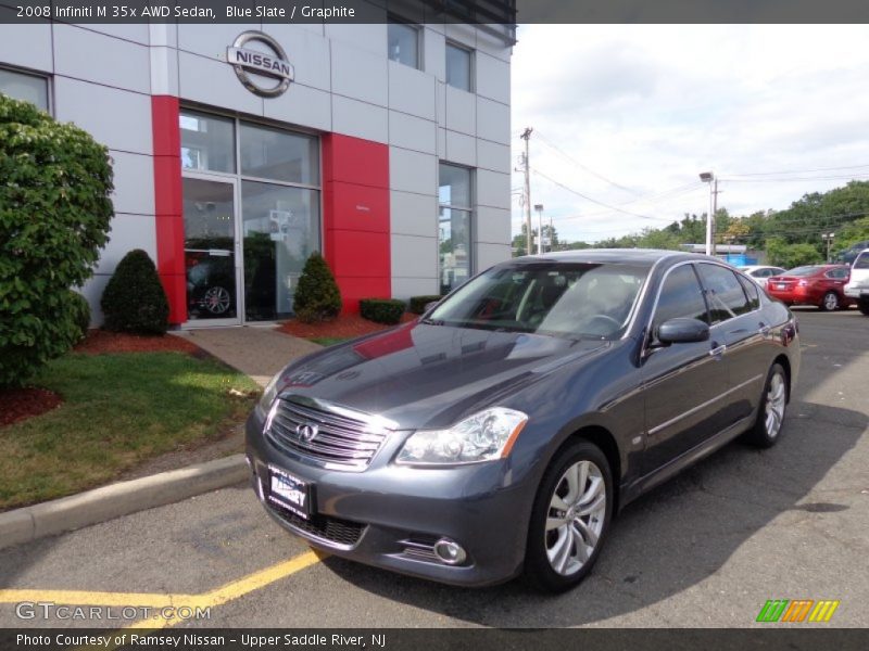 Blue Slate / Graphite 2008 Infiniti M 35x AWD Sedan